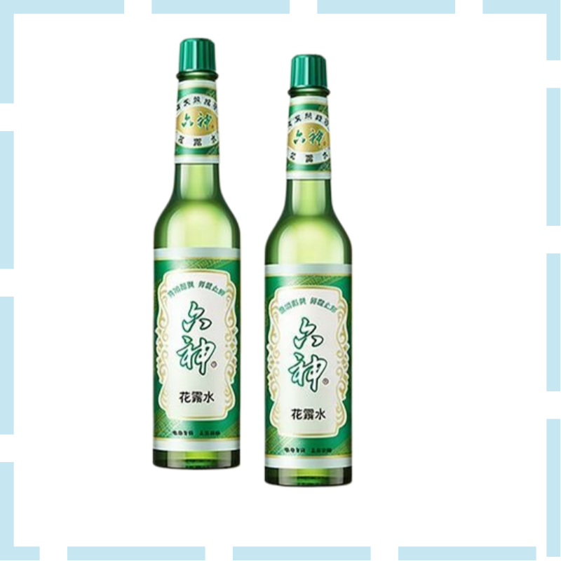 神花露水195ml*2玻瓶夏季清凉止痒国货老牌子【188ml/瓶*2瓶】
